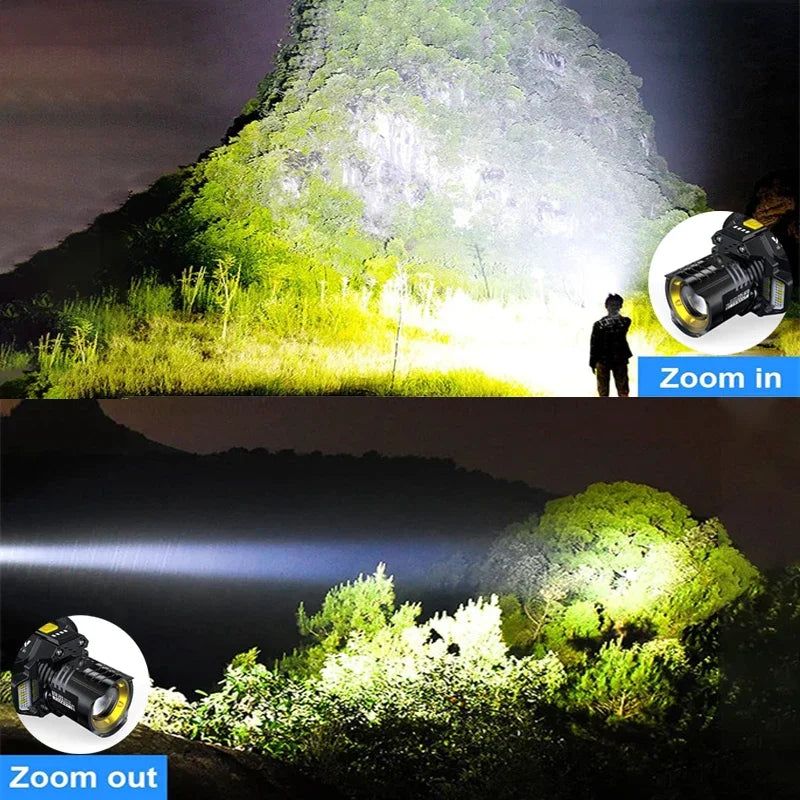 Lanterna de Cabeça Pro-Sensor - Ultra Potência 900.000 Lumens